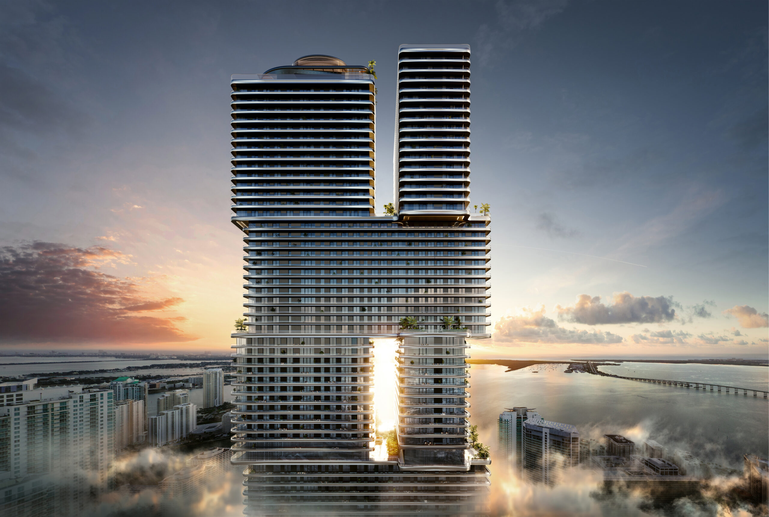 Mercedes-Benz Place Miami, Residences